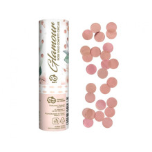 Confetti Cannon Glamour, rose gold metallic foil circles,15cm Confetti Cannon Glamour, rose gold metallic foil circles,15cm
