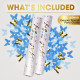 Confetti Cannon Blue Butterfly paper Party Poppers 40 cm Confetti Cannon Blue Butterfly paper Party Poppers 40 cm