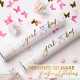 Confetti Cannon Pink Butterfly paper Party Poppers 40 cm