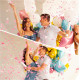 Confetti Cannon Pink Butterfly paper Party Poppers 40 cm