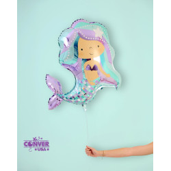 Birthday MERMAID Balloon BOUQUET
