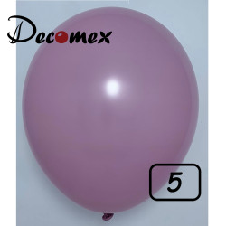 5 inch latex balloon PASTEL DUSTY ROSE (100 Pcs)