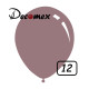 12 inch latex balloon PASTEL DUSTY ROSE (100 Pcs)