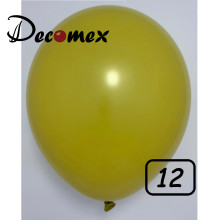 12 inch latex balloon PASTEL MUSTARD (100 Pcs) 12 inch latex balloon PASTEL MUSTARD (100 Pcs)