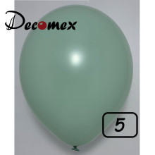 5 inch latex balloon PASTEL WINTER GREEN (100 Pcs) 5 inch latex balloon PASTEL WINTER GREEN (100 Pcs)