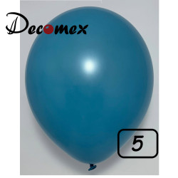 5 inch latex balloon PASTEL DUSTY BLUE (100 Pcs)