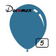 5 inch latex balloon PASTEL DUSTY BLUE (100 Pcs)