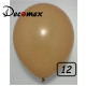 12 inch latex balloon PASTEL DESERT SAND (100 Pcs)