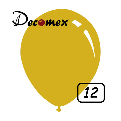 12 inch latex balloon STANDARD DEEP YELLOW (100 Pcs) 12 inch latex balloon STANDARD DEEP YELLOW (100 Pcs)