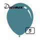 5 inch latex balloon STANDARD CAROLINA BLUE (100 Pcs)