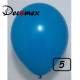 5 inch latex balloon STANDARD OCEAN BLUE (100 Pcs) 5 inch latex balloon STANDARD OCEAN BLUE (100 Pcs)