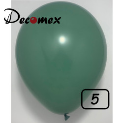 5 inch latex balloon PASTEL SAGE GREEN (100 Pcs)