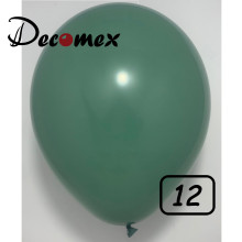 12 inch latex balloon PASTEL SAGE GREEN (100 Pcs) 12 inch latex balloon PASTEL SAGE GREEN (100 Pcs)
