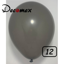 12 inch latex balloon PEBBLE GREY (100 Pcs) 12 inch latex balloon PEBBLE GREY (100 Pcs)