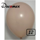 12 inch latex balloon PASTEL CAMEO (100 Pcs) 12 inch latex balloon PASTEL CAMEO (100 Pcs)