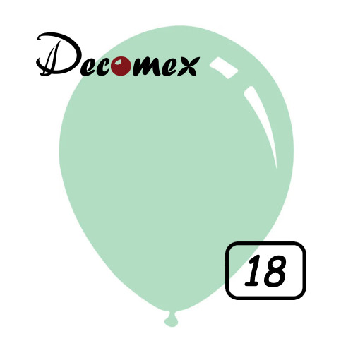 18 inch latex balloon PASTEL GREEN TEA (10 Pcs)