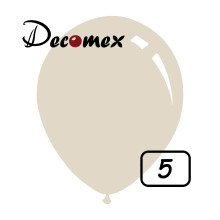 5 inch latex balloon PASTEL SAND (100 Pcs)