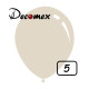 5 inch latex balloon PASTEL SAND (100 Pcs)