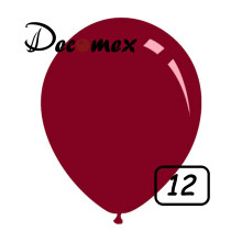 12 inch latex balloon PASTEL BURGUNDY (100 Pcs)