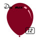 12 inch latex balloon PASTEL BURGUNDY (100 Pcs) 12 inch latex balloon PASTEL BURGUNDY (100 Pcs)