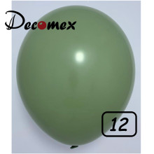 12 inch latex balloon PASTEL EUCALYPTUS (100 Pcs) 12 inch latex balloon PASTEL EUCALYPTUS (100 Pcs)