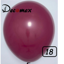18 inch latex balloon PASTEL BURGUNDY (10 Pcs) 18 inch latex balloon PASTEL BURGUNDY (10 Pcs)