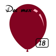 18 inch latex balloon PASTEL BURGUNDY (10 Pcs)