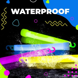 6 Inch Fluorescent Glow Stick (1 pcs) Yellow color