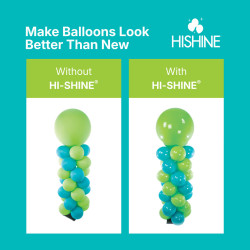 Hi-Shine 8 Ounce Hi Sprayer Balloon Shine Solution