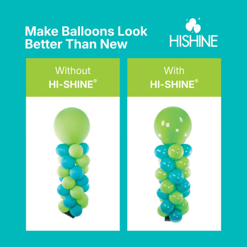 Hi-Shine 8 Ounce Hi Sprayer Balloon Shine Solution