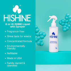 Hi-Shine 8 Ounce Hi Sprayer Balloon Shine Solution