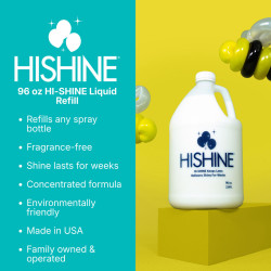 Hi-Shine 96 Ounce - 2.84 Liter Hi Sprayer Balloon Shine Solution