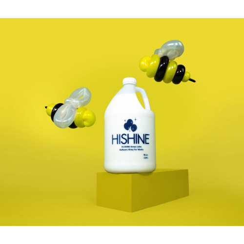 Hi-Shine 96 Ounce - 2.84 Liter Hi Sprayer Balloon Shine Solution Hi-Shine 96 Ounce - 2.84 Liter Hi Sprayer Balloon Shine Solution