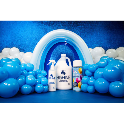Hi-Shine 96 Ounce - 2.84 Liter Hi Sprayer Balloon Shine Solution Hi-Shine 96 Ounce - 2.84 Liter Hi Sprayer Balloon Shine Solution
