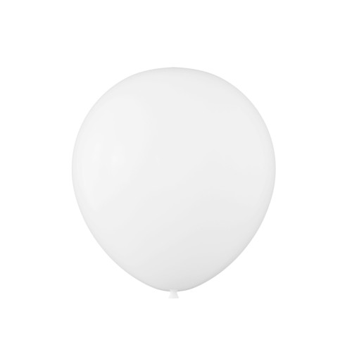 12 inch latex balloon White Standard 25 count