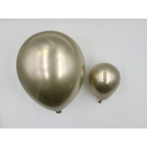 5 inch balloons chrome Gold 50 pcs