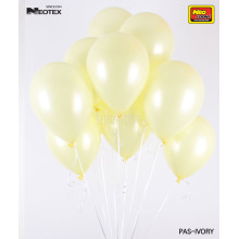 12 inch Latex Balloon Pastel Ivory 100 count
