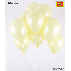 5 inch Latex Balloon Pastel Ivory 100 count