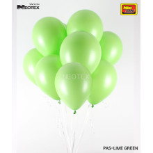 بالون اخضر ليموني باستيل 12 إنش (100 حبة)