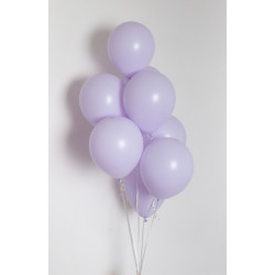5 inch Latex Balloon PASTEL Matt Lavender 100 count