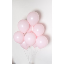 12 inch Latex Balloon PASTEL Matt Pink 100 count 12 inch Latex Balloon PASTEL Matt Pink 100 count