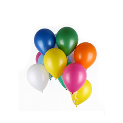 12 inch Latex Balloon Standard Assorted 100 count