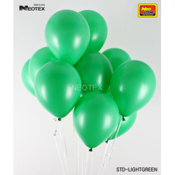 12 inch Latex Balloon Standard light green 100 count