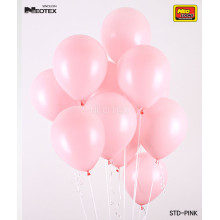 12 inch Latex Balloon Standard Pink 100 count 12 inch Latex Balloon Standard Pink 100 count