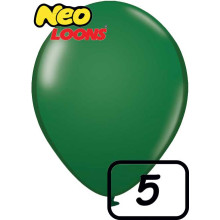 5 inch Latex Balloon Standard Green 100 count 5 inch Latex Balloon Standard Green 100 count