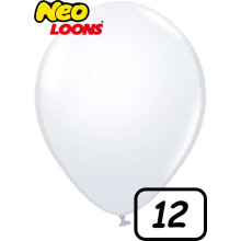 12 inch Latex Balloon Standard White 100 count 12 inch Latex Balloon Standard White 100 count