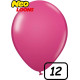 12 inch Latex Balloon Standard Fuchsia 100 count 12 inch Latex Balloon Standard Fuchsia 100 count
