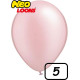 5 inch Latex Balloon PASTEL Matt Pink 100 count 5 inch Latex Balloon PASTEL Matt Pink 100 count