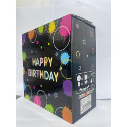 neon Party Set Large 32-Piece Set for Children's Birthday or Theme Party, Table Decoration