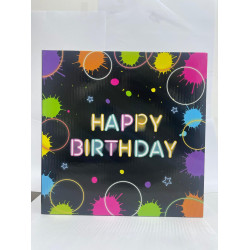 neon Party Set Large 32-Piece Set for Children's Birthday or Theme Party, Table Decoration